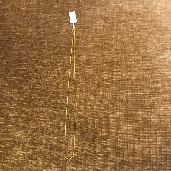 10K Gold D/C Cross Pendant Necklace 18" NEW - Picture 2 of 5